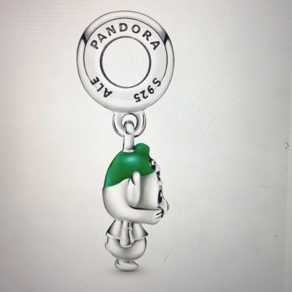 🐭 PANDORA DISNEY CINDERELLA GUS MOUSE  CHARM NECKLACE🐭 - Picture 7 of 15